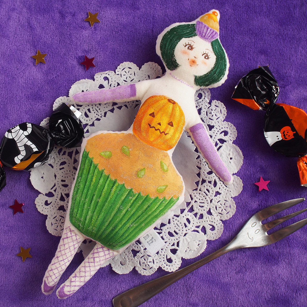ハロウィン　コスプレ　カップケーキ【美品】 ハロウィン コスプレ カップケーキ【美品】