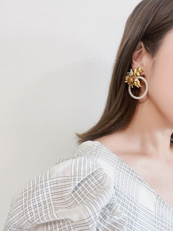 Isla hoop earring 5枚目の画像