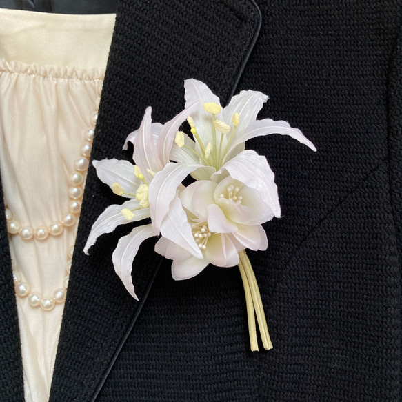 布花「polca」で作るフラワーコサージュ | 株式会社東京堂