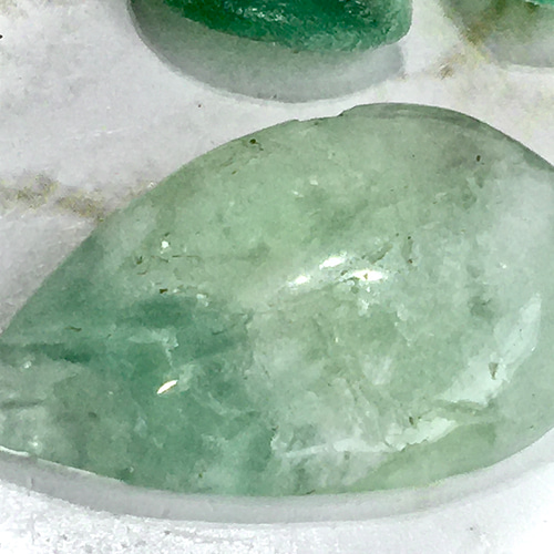 エンジェルフェザー✿*:レインボー フローライト 蛍石 カボション