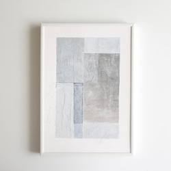 コンクリートアート / A4 / 原画 / ミニマル 絵画 slou artworks