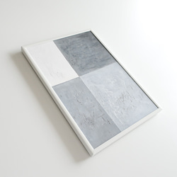 4色アート / gray / 原画 / A4 / モノトーンアート 8枚目の画像