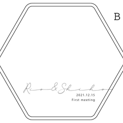 ♡写真で作る♡ クリアミニフォトパネル　Octagon＆Hexagon　[CM] 12枚目の画像