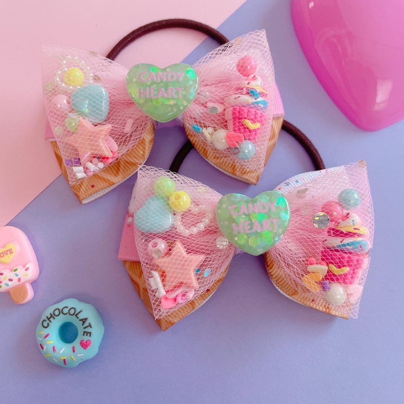 チュールリボン♡ツイン♡ゆめかわいい チュールリボン♡ツイン♡ゆめかわいい