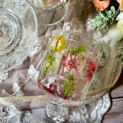 ミニ薔薇ドライフラワーのハーバリウム ハーバリウム・植物標本 AZRIMO