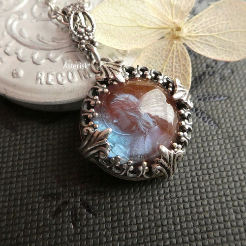 アンティーク サフィレット＊ジャンヌダルク＊ペンダントネックレス