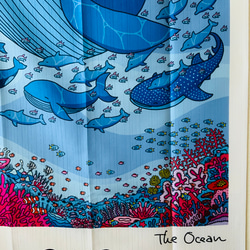アート暖簾（のれん）The Ocean 3枚目の画像