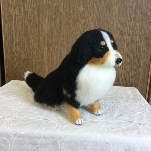 羊毛フェルト バーニーズマウンテンドッグ 羊毛フェルト masapan 通販