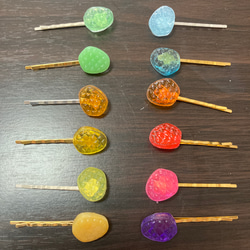 食べられない‼️お菓子なヘアピン（単色）10本セット 4枚目の画像