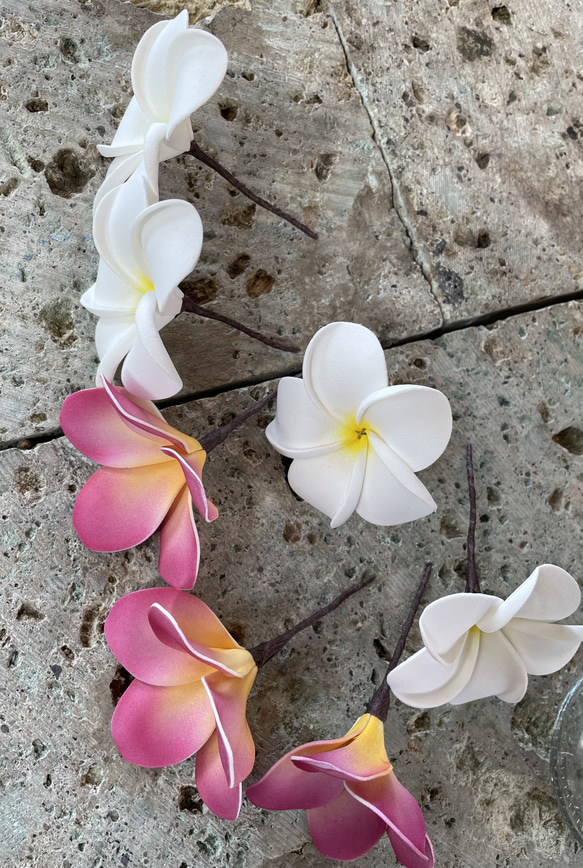 Plumeria Bouquet Ka pilina ~ Bonds and Connections ~（人造花） 第18張的照片