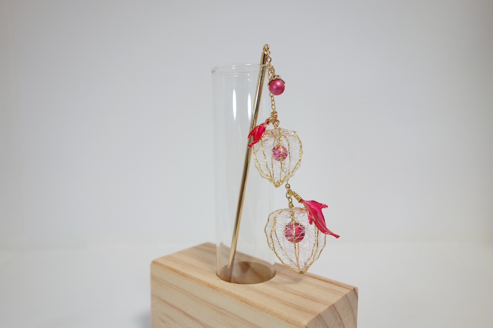 luludi kanzashi かんざし 完売品 オリーブ luludi kanzashi かんざし 完売品 オリーブ
