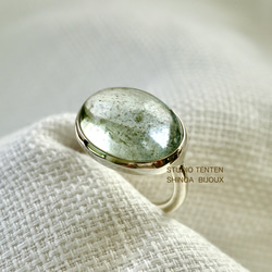 [人魚のmoss aquamarine]ring 1枚目の画像