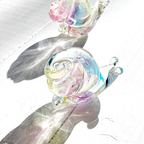 虹色のカタツムリ L‪ ☆ご注文前に在庫の有無をお問い合わせ‬