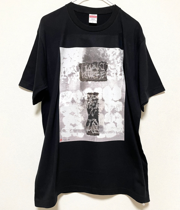 墨絵 抽象 アート Tシャツ　Y.Kaneko Design 2枚目の画像