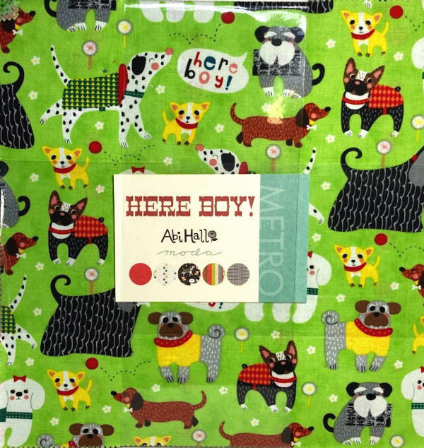 「Here Boy」moda Layer Cakes （カットクロス42枚）Abi Hall