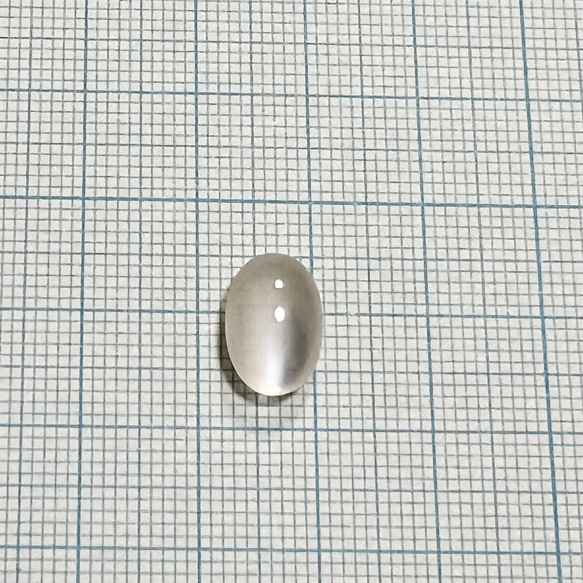 レインボームーンストーン　 ルース　約3.9ct 4枚目の画像