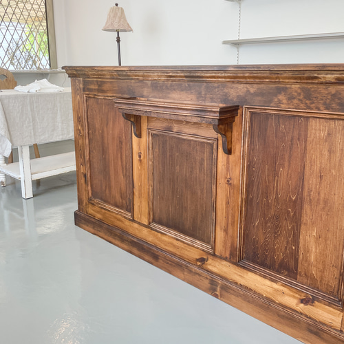 ケーキ屋さんレジカウンター（W1800パイン） お菓子屋さん