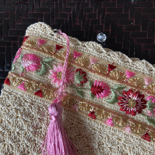 Olince-オリンス-✂︎インド刺繍のポーチ屋さん