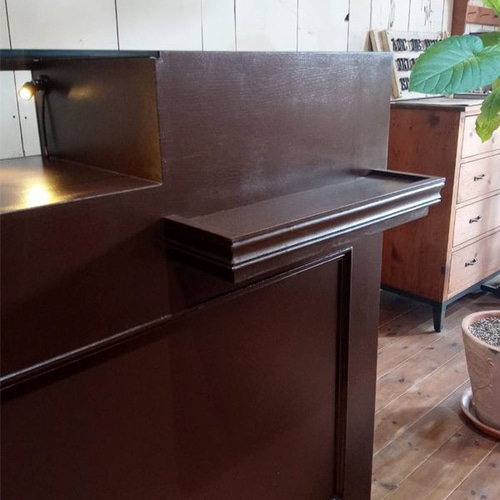 レジカウンター　店舗什器　シャビ―風　カウンター　カフェ　サロン レジカウンター 店舗什器 シャビ―風 カウンター カフェ サロン-買い