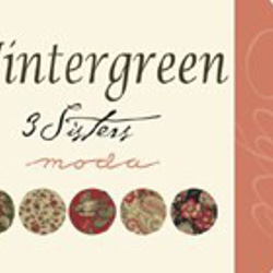 「Wintergreen」moda Charm Pack （カットクロス42枚）3 Sisters 4枚目の画像