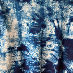 天然藍染　カジュアルTシャツ半袖　男性用 LL 4枚目の画像