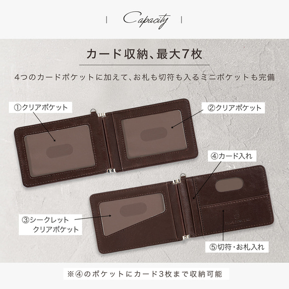 【 30万個売れた 極薄 定期入れ 】 二つ折り パスケース 薄型 定期入れ 手のひらサイズ ハンドメイド / PC1 9枚目の画像