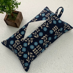 青（ブルー） ティッシュケース のおすすめ人気通販｜Creema(クリーマ