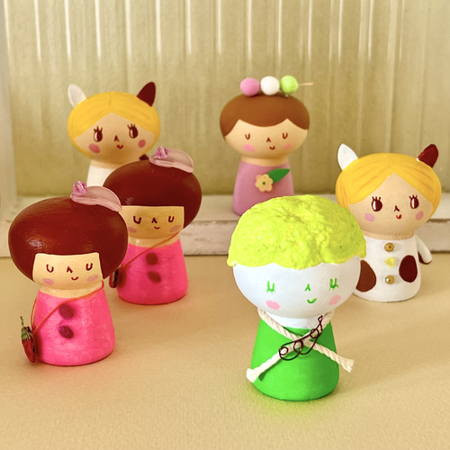 創作こけし 仙台名物三姉妹セット 商品検索 - Shimanuki Online Shop