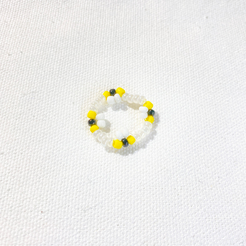 ビーズアクセサリー3点セット(さくらんぼ、みつばち) ビーズ