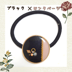 レジン ヘアゴム* ドライフラワー HG35 ハンドメイド ヘアゴム mimi