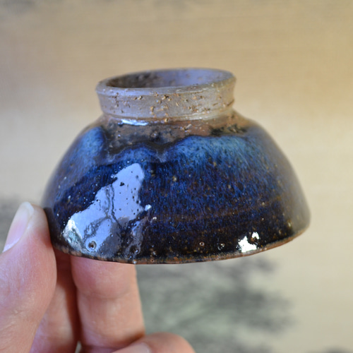 再入荷！】◇片口酒器セット 星空(コスモブルー) ＊酒器 片口酒器＋お