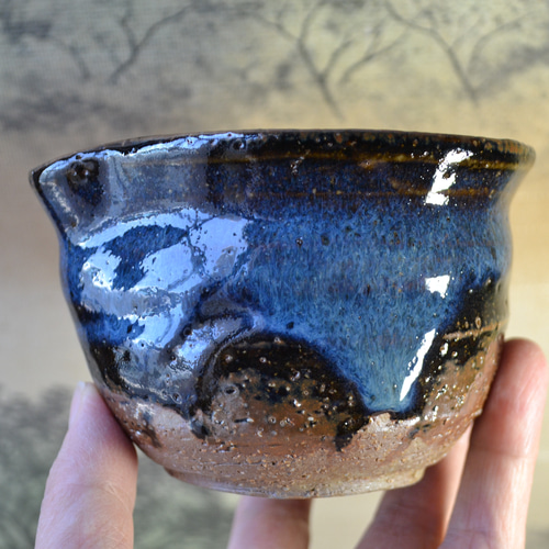 再入荷！】◇片口酒器セット 星空(コスモブルー) ＊酒器 片口酒器＋お