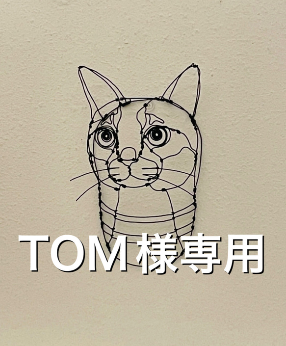 TOM様専用　ワイヤーアート 1枚目の画像