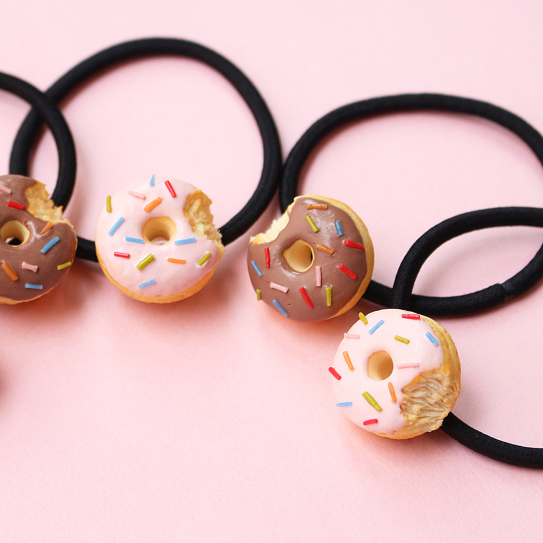 じゃらじゃら ヘアゴム いちごチョコ♡