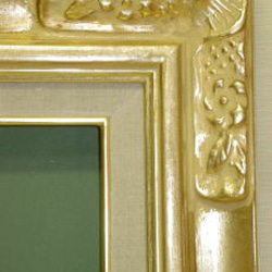 ローレンス角花　油彩画用の額縁 3枚目の画像