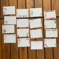 アルバムに使える⭐︎メッセージカード64枚【増量しました