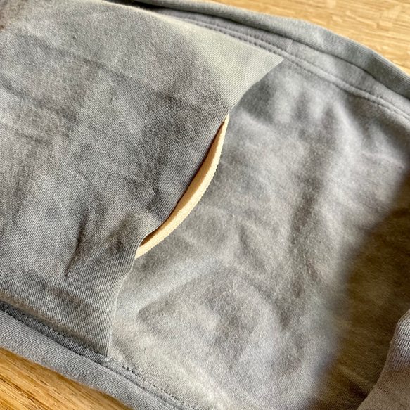 【伍倍子】草木染めブラ　オーガニックコットン　femcare　しめつけない　綿　ブラ 8枚目の画像