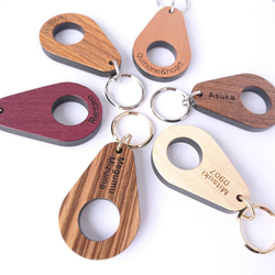 あんちーくキーホルダー】 キーホルダー 木製 名前入り 木婚式