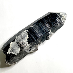 超希少モリオンポイント　レーザークォーツ　原石　シンギングクォーツ　天然石 D 3枚目の画像