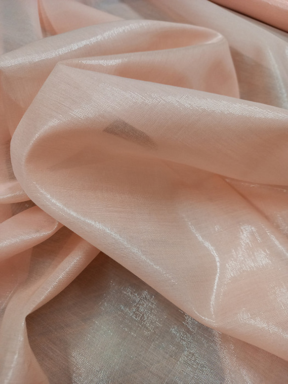 シルクナイロン光沢　ピンク　シルク40％・ナイロン60％　13匁　幅107cm×3ｍ　/C113 3枚目の画像