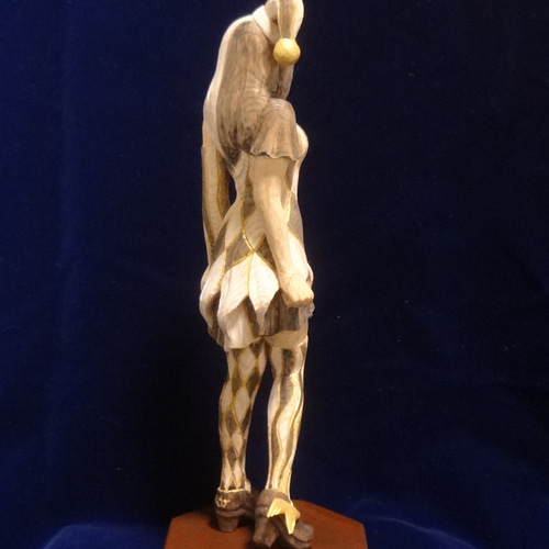 エチオピア木製女性像 エチオピア木製女性像