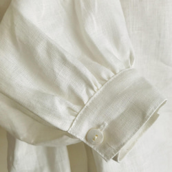 リネンフリル襟ブラウスとコットンリネンのジャンパースカートのお得な春の福袋！【パウダーブルー】 12枚目の画像