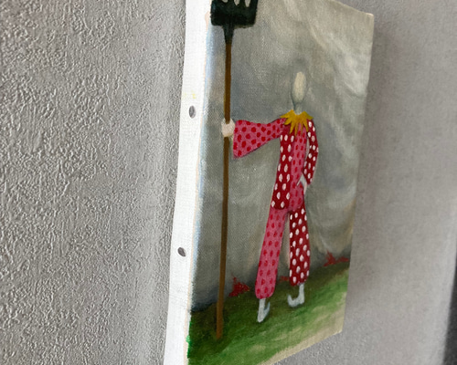 習作（ピエロの後ろ姿） 絵画 石井みつこ 通販 14071850｜Creema(クリーマ)