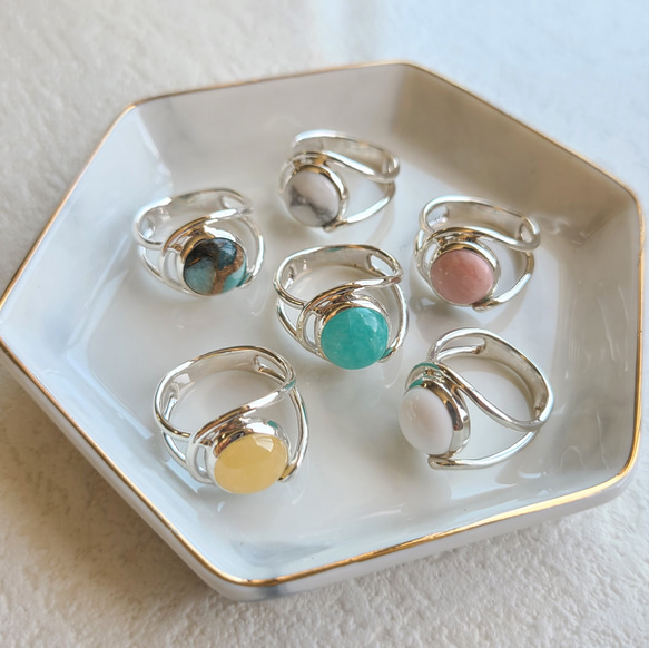 14kgf。天然石、合成石、キャンディーリング。纏め売り７点。新品未使用。 シトリンのK14gfキャンディリング | iichi 日々の暮らしを心地よくする