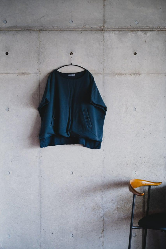 reversible-pullover『amasazu』吊り裏毛 Type　袖なし 16枚目の画像