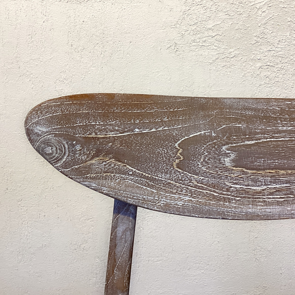 チーク 木製椅子 ワークチェア ダイニングチェア カフェ ダメージ仕上げ チーク無垢 ホワイトウォッシュ cha403 