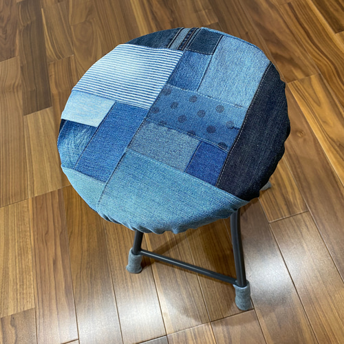 デニム　リメイクチェア エジソンやフォードも座った幻のヴィンテージキャンプチェアを岡山県