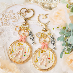 くるみ３点おまとめ⭐︎バレエバッグ、バレエキーホルダー、シルクドレス くるみ3点おまとめ⭐︎バレエバッグ、バレエキーホルダー