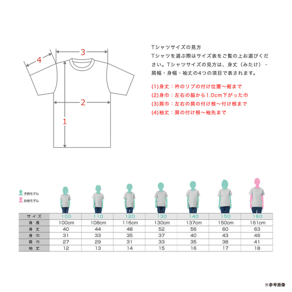 【2024/4/13更新】キッズサイズTシャツの仕様・在庫状況 2枚目の画像