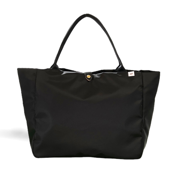 Twill/British tote  M/Black 1枚目の画像